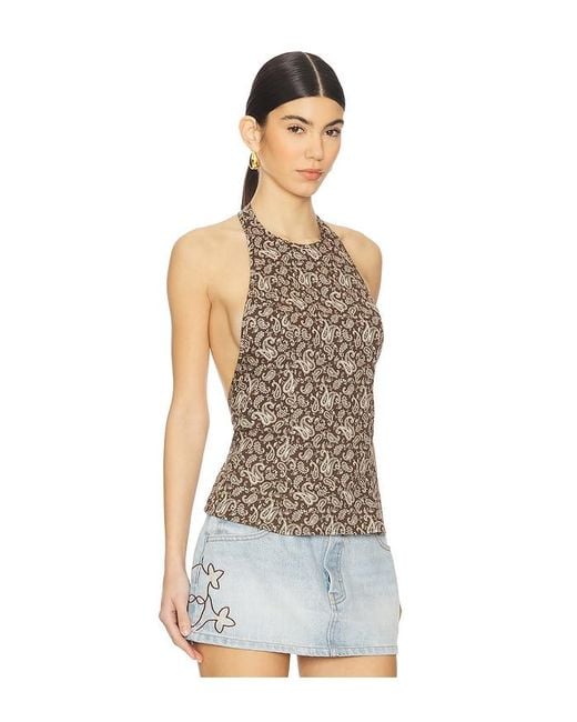 EB DENIM White X Revolve Iris Top