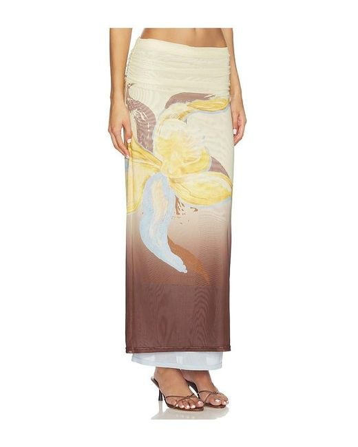 SOVERE Multicolor Dahlia Skirt