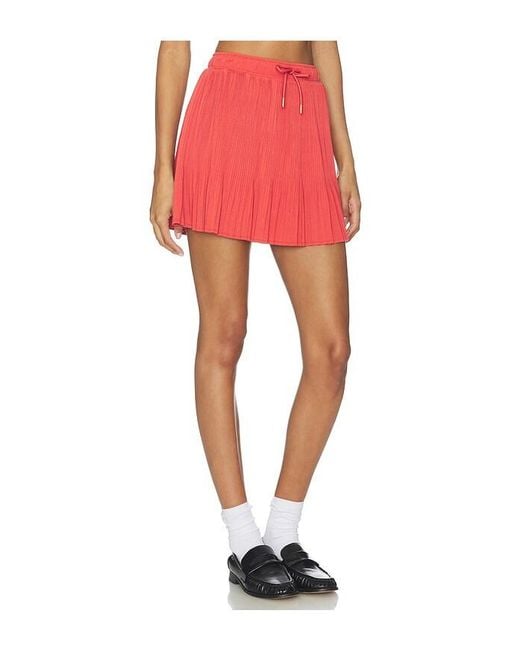 Varley Red Davina High Rise Skort