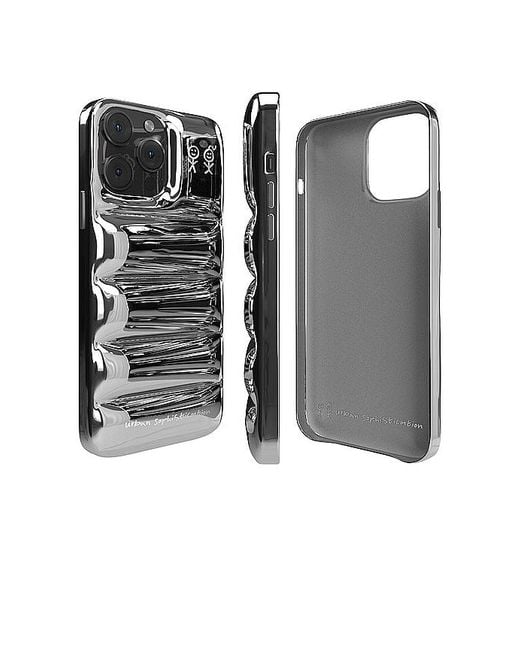 Urban Sophistication Black Iphone 15 Pro Max Glazed Puffer Case
