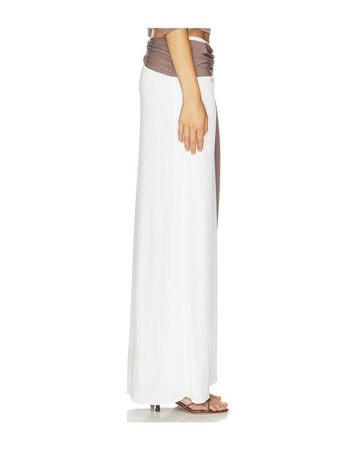 Benni White Arlo Skirt