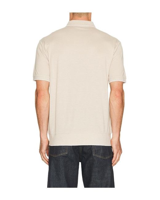 Polo Ralph Lauren Multicolor Short Sleeve Jacquard Pique Johnny Collar Polo for men