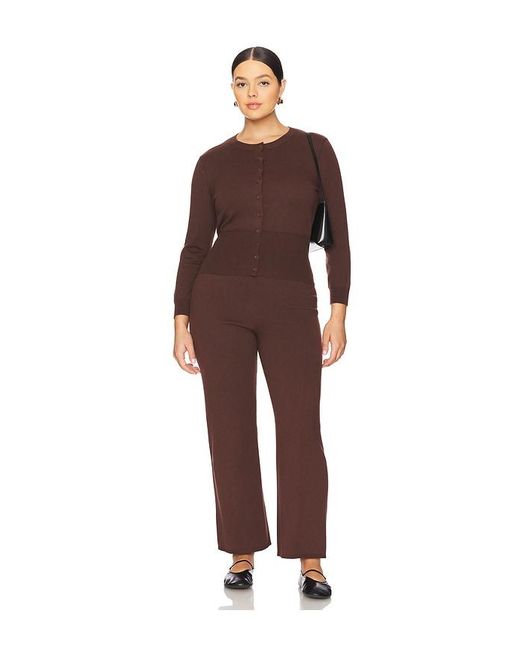 L'academie Brown Maradona Knit Pant