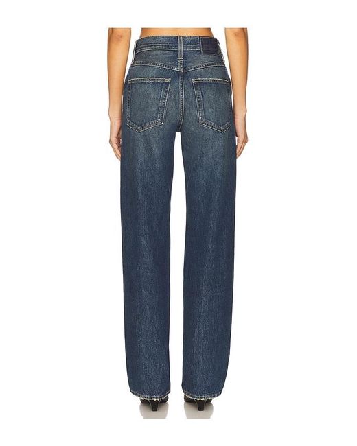 Amo Denim Blue Annette Straight Jeans