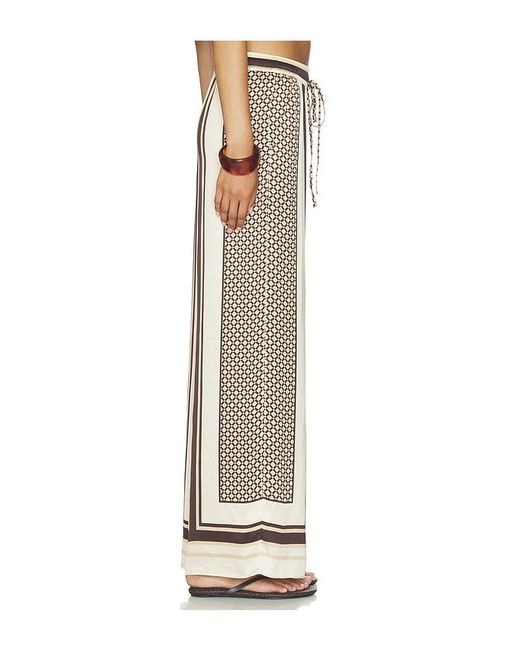 Shona Joy White Meret Drawstring Pant