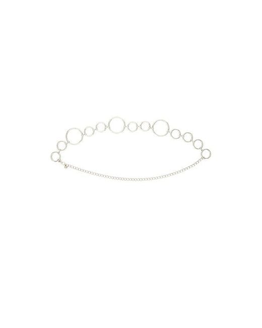 petit moments Black Circle Chain Belt