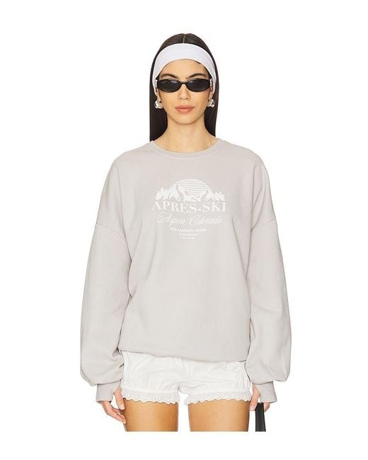 The Laundry Room Apres Ski Colorado スウェットシャツ White
