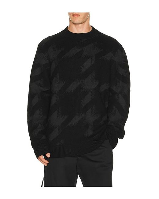 Perfect Moment Black Cole Crew Neck Sweater for men
