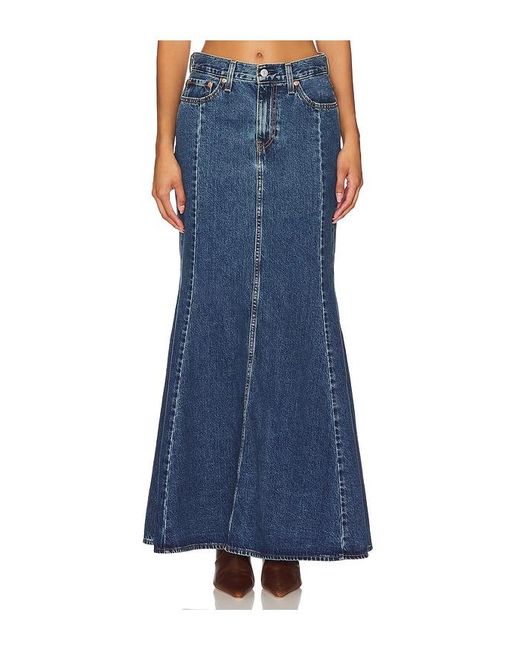 Levi's Blue Mermaid Skirt