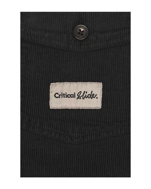 Critical Slide Black All Day Cord Walkshort for men