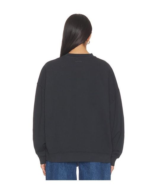 Anine Bing Blue Miles Tiger Sweatshirt