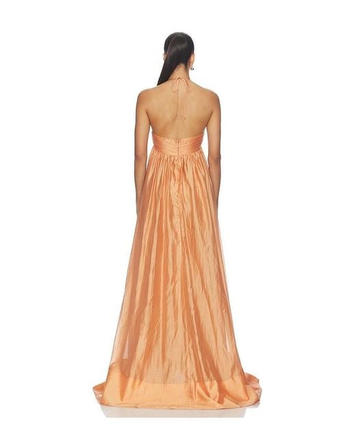 Camila Coelho Natural Anastacia Maxi Dress