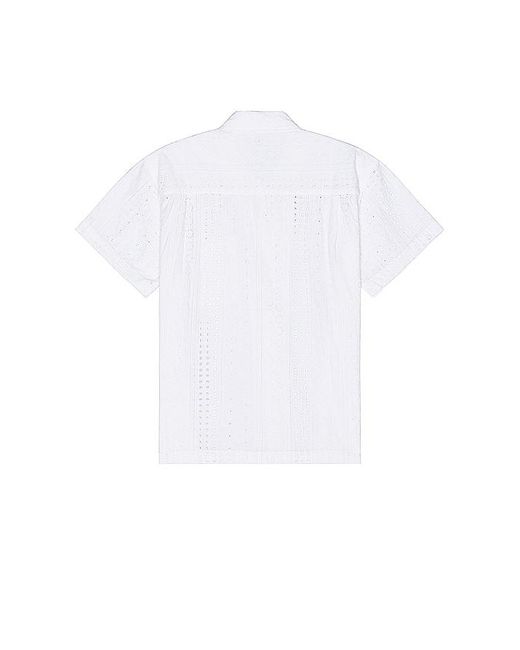 Obey White Sunday Shirt for men