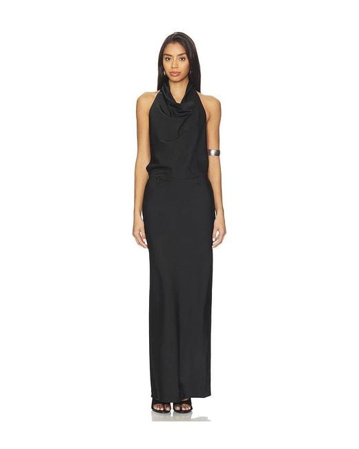 superdown Black Hazel Maxi Dress