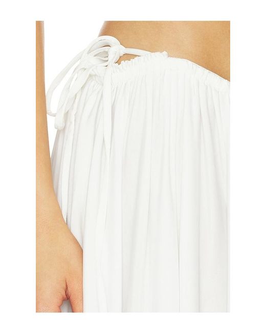MOTHER OF ALL White Helena Maxi Skirt