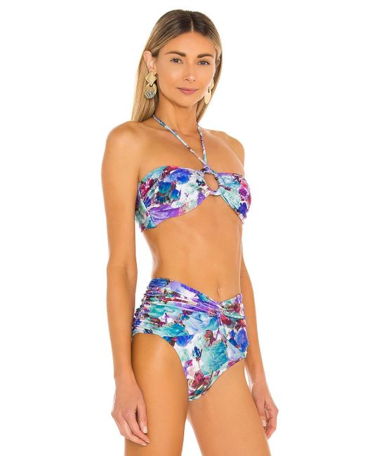 Blossom bandeau bikini top Clearance