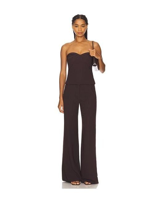 Amanda Uprichard Brown X Revolve Soho Top