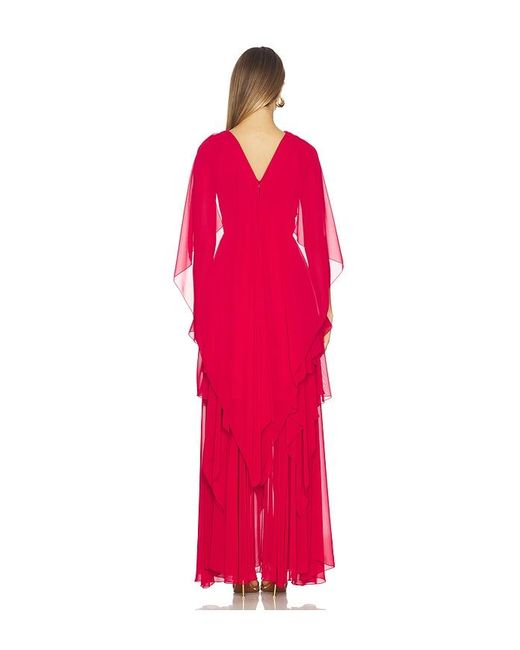 Prabal Gurung Red Linda Gown