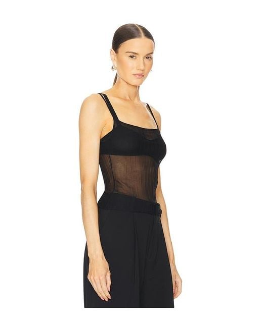 L'academie Black 'Academie Madelyn Top
