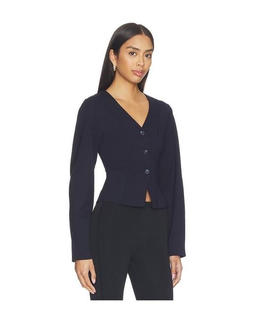 ALIGNE Blue Oberteil Doyer
