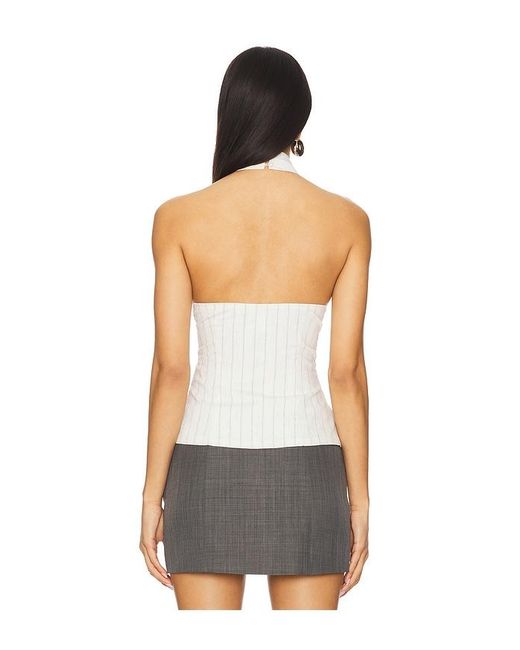 ALL THE WAYS White Selene Top