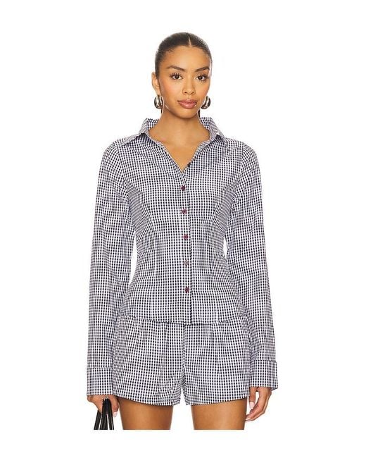 Dairy Boy Purple Oyster Button Up Shirt