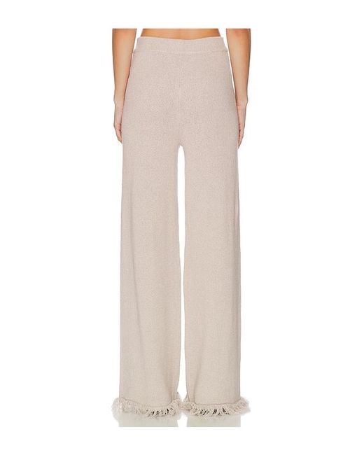 SNDY'S White Skyler Knit Pant