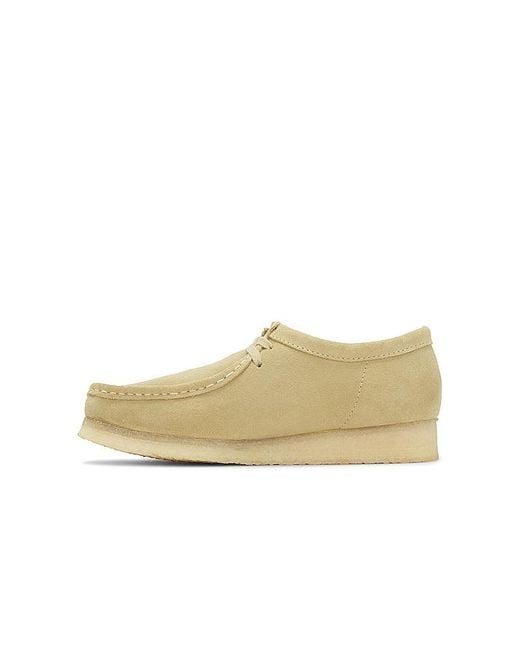 Clarks Schuh Wallabee in Brown für Herren