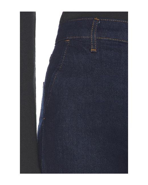 FRAME Blue The Straight Trouser Jeans