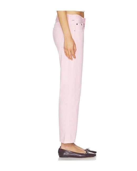 Citizens of Humanity Pink Faye Vintage Straight Jeans
