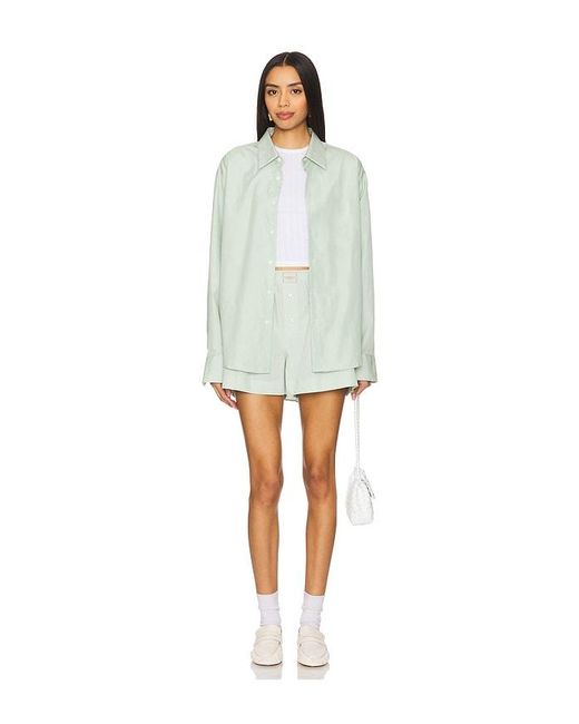Comme Si White La Boxer Classica Short