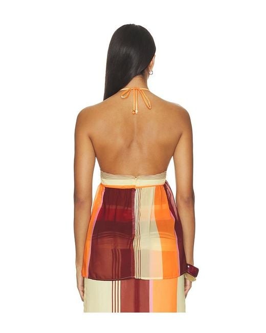 Baobab Orange Romina Top