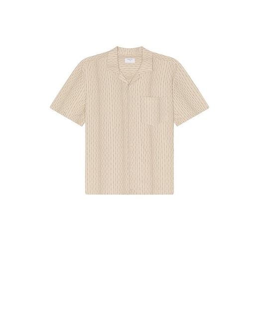 Percival Natural Leland Cuban Shirt for men