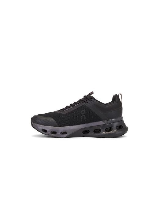 On Shoes Black Cloudnova X Sneakers for men