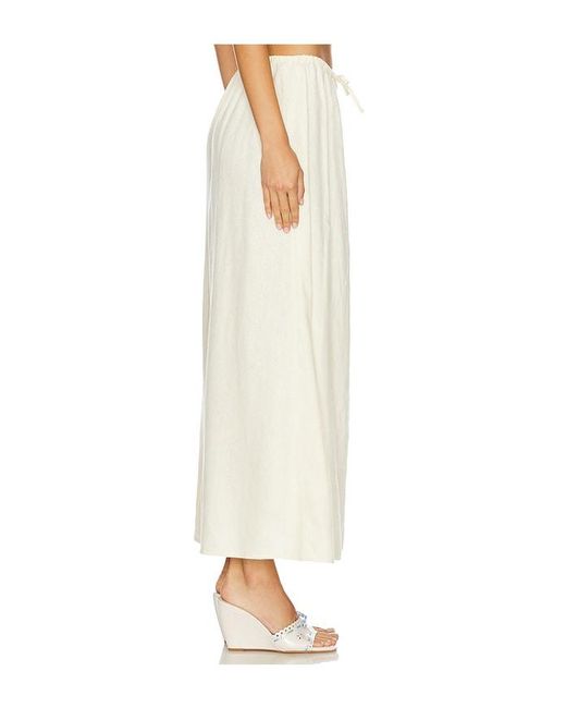 WeWoreWhat White Tie Waist Skirt