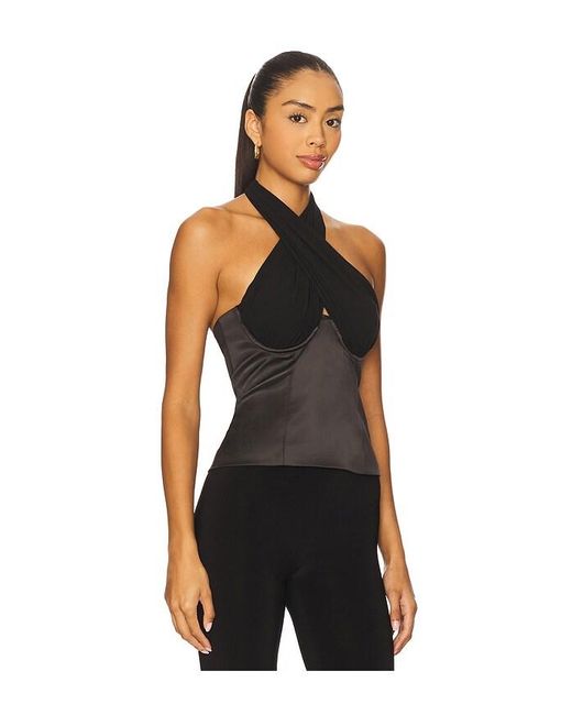MAJORELLE Black Oberteil Tia