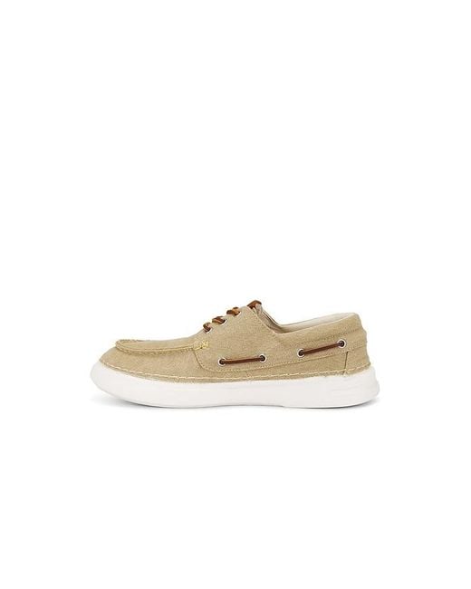 Polo Ralph Lauren Multicolor Rlite Mariner Canvas Boat Shoe for men