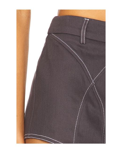 BY.DYLN Black Brixton Short