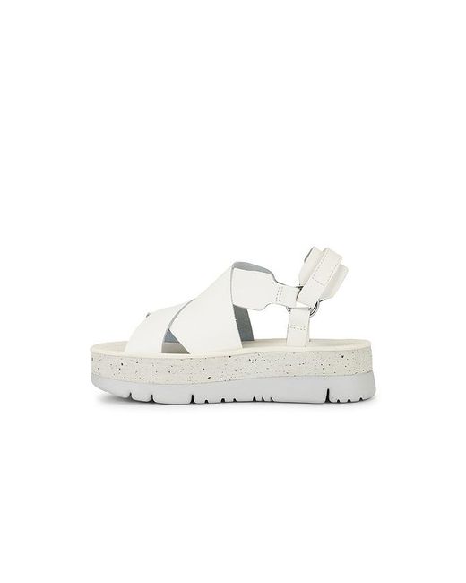 Camper White Oruga Up Sandal