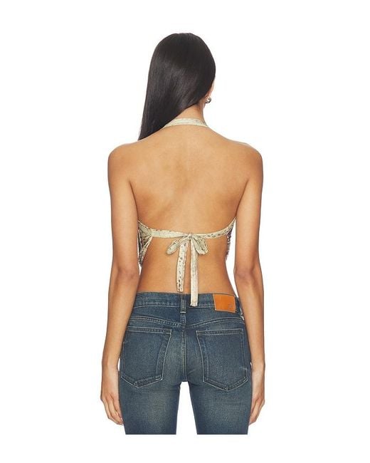 I.AM.GIA Blue Sasha Top