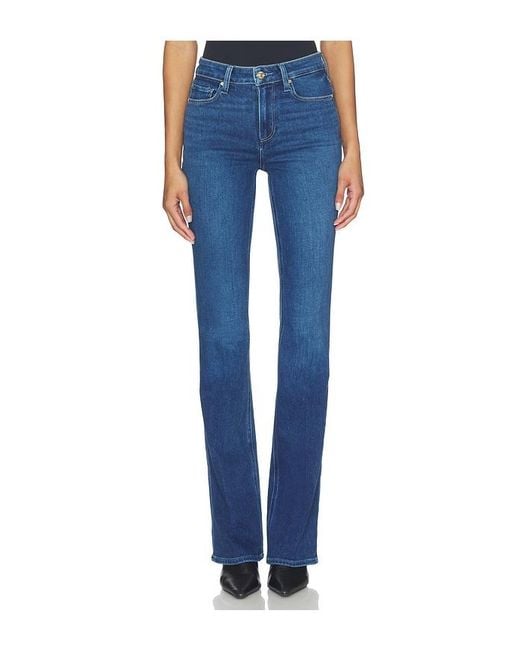PAIGE Blue High Rise Laurel Canyon Jeans