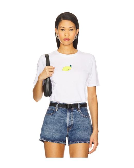 Kule Blue The Modern Lemon Tee