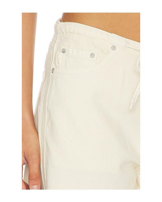 DL1961 Natural Dl Aura Sienna Low-Slung Drawstring Short