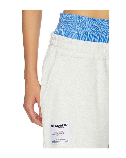OFF SEASON White Layered Wide Pant