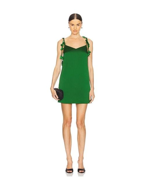 Self-Portrait Dress ミニドレス Green