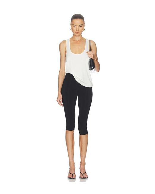 ÉTERNE Blue Soft Jersey Hedi Top