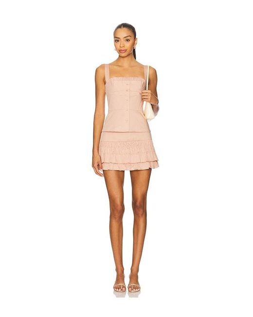 Alexis White Cosi Skirt