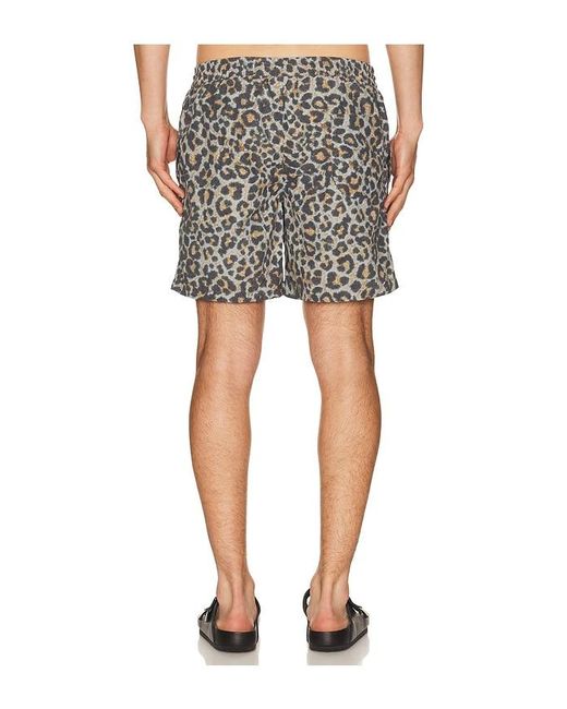 AllSaints Black Silesia Swimshort for men