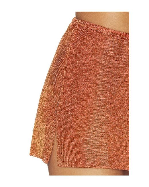 GUIZIO Orange X Revolve Jewels Skirt