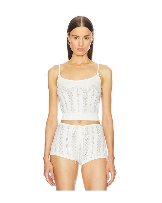 Helsa White Tank-Top Adam